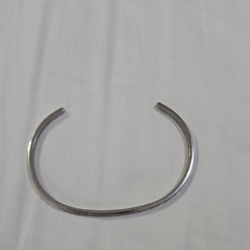 Kate Spade Silver Open Cuff Bracelet-she Believed She Could, So She Did
